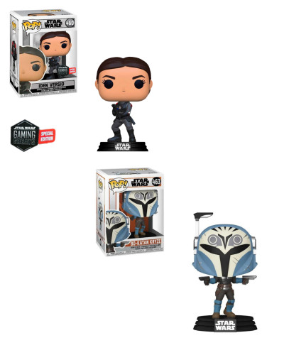 Funko Pop Iden Version 460 e  Funko Pop Bo-Katan- Kryze 463-FUNKO POP-0