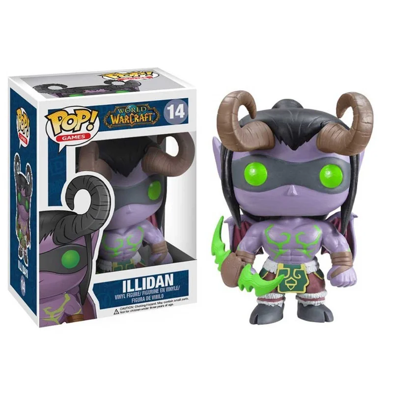 Funko Pop Illidan World Of Warcraft #14 - Produto Original