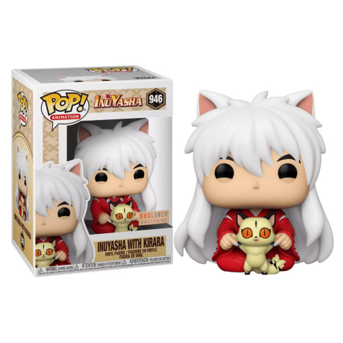 Funko Pop Inuyasha with Kirara Boxlunch Exclusive Inuyasha #946 - Produto Original