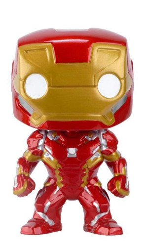 Funko Pop Iron Man (sem caixa) Marvel Civil War #126 - Produto Original