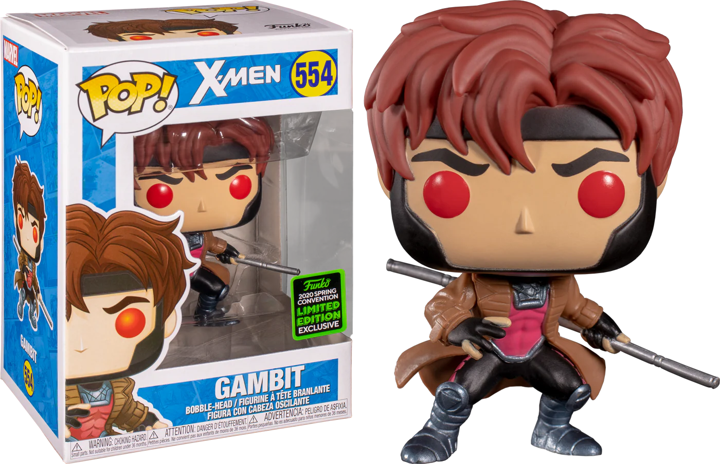 Funko Pop Gambit-Marvel-554
