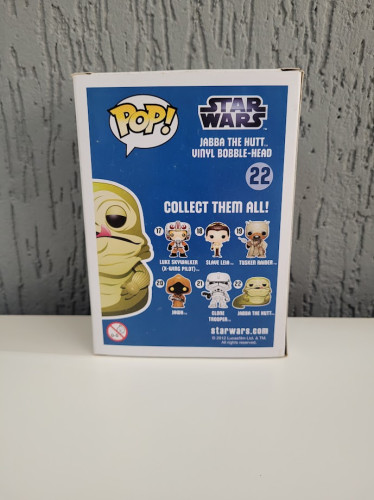 Funko Pop Jabba The Hutt (avaria Na Caixa) - Star Wars - #22