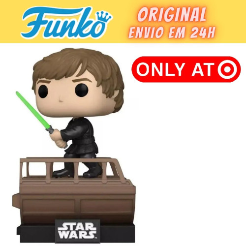 Funko Pop Jabba's Skiff: Luke Skywalker - Exclusivo Target - Star Wars - #618