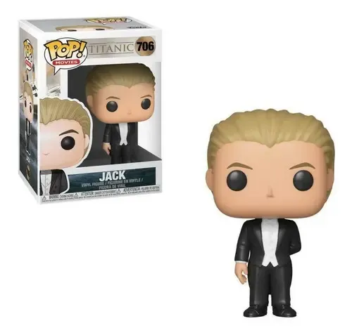 Funko Pop Jack Titanic #706 - Produto Original