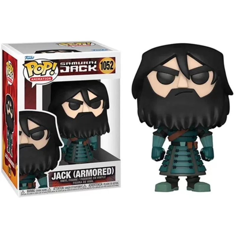 Funko Pop Jack (Armored - detalhes na caixa)-Samurai Jack-1052