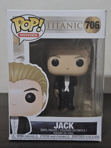 Funko Pop Jack 706 Titanic #706 - Produto Original
