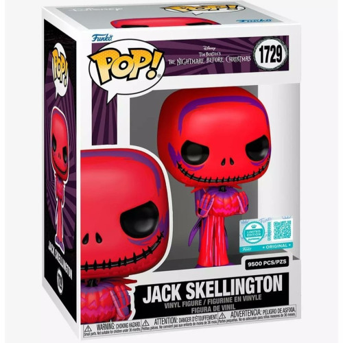 Funko Pop Jack Skellington 9500 Pcs Limited Edition Disney The Nightmare Before Christmas #1729 - Produto Original