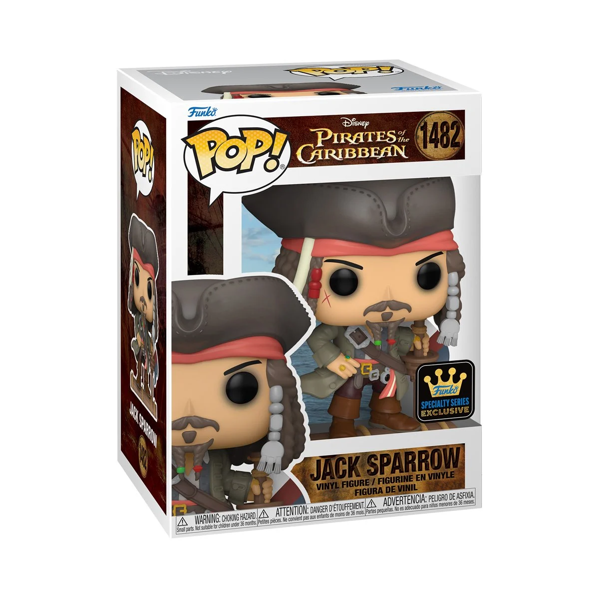 Funko Pop Jack Sparrow-Disney Pirates Of The Caribbean-1482
