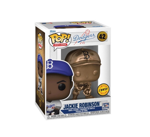 Funko Pop Jackie Robinson (Chase) (Bronze) Dodgers #42 - Produto Original