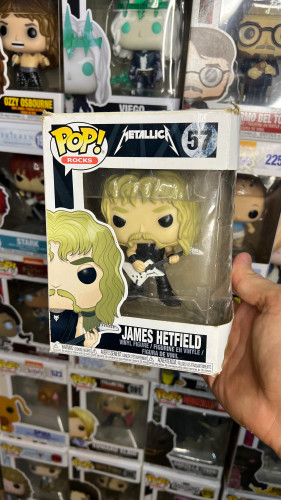 Funko Pop James Hetfield - Metallica - #57
