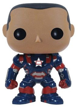 Funko Pop James Rhodes (pequeno detalhe cabelo e sem caixa) Marvel Iron Man 3 #33 - Produto Original
