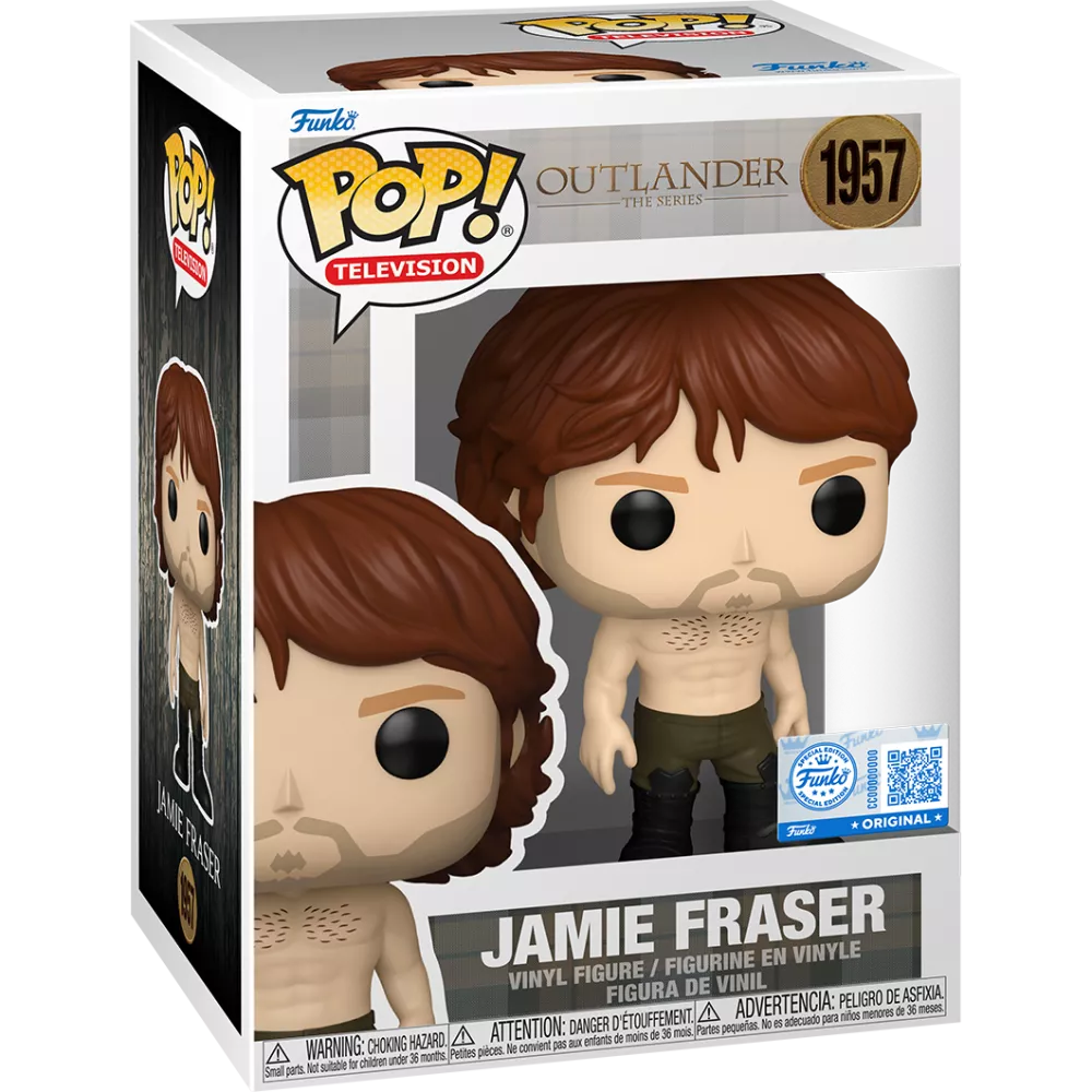 Funko Pop Jamie Fraser ( Shirtless) Exclusive Outlander #1957 - Produto Original