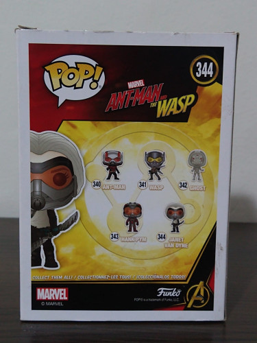 Funko Pop Janet Van Dyne 344 Ant-man & The Wasp - Homem Formiga E A Vespa - #344