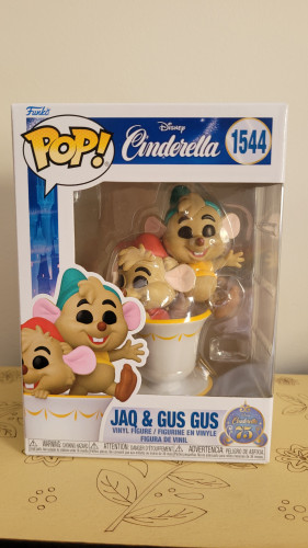 Funko Pop Jaq & Gus Gus-Cinderella-1544