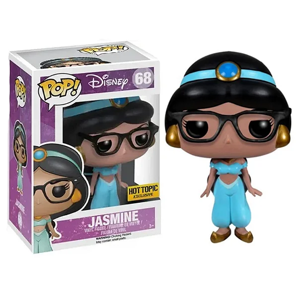 Funko Pop Jasmine Hot Topic Disney Princess #68 - Produto Original