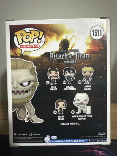  Attack On Titan: Shigeki No Kyojin #1511 - Produto Original