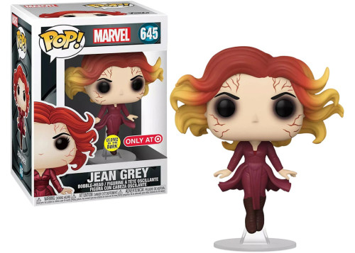 Funko Pop Jean Grey Target Glow Marvel #645 - Produto Original