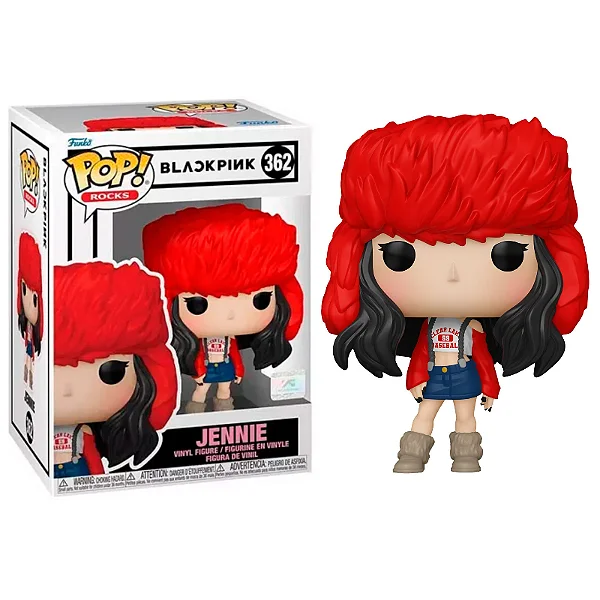 Funko Pop Jennie BlackPink #362 - Produto Original