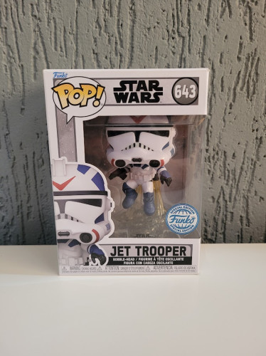 Funko Pop Jet Trooper (detalhes Na Caixa) - Star Wars - #643
