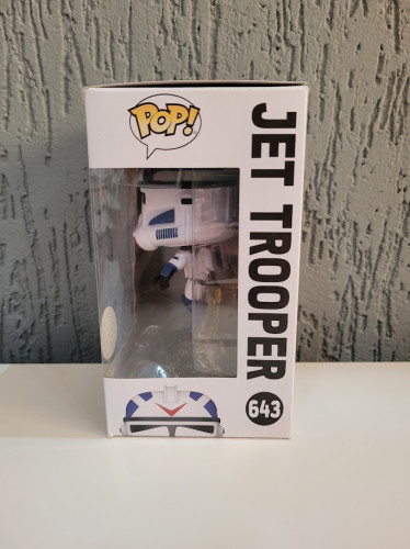 Funko Pop Jet Trooper (detalhes Na Caixa) - Star Wars - #643