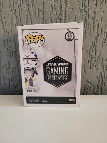 Funko Pop Jet Trooper (detalhes Na Caixa) - Star Wars - #643