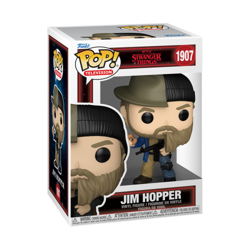 Funko Pop Jim Hopper Stranger Things #1907 - Produto Original
