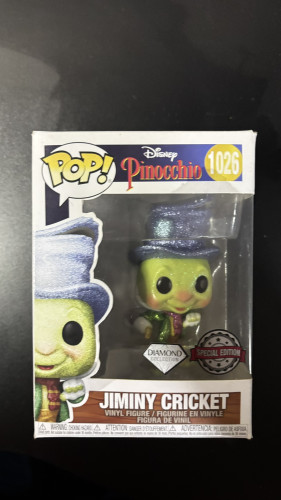 Funko Pop Jiminy Cricket - Pinocchio - #1026