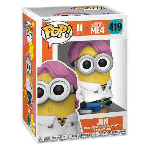 Funko Pop Jin - Minions X BTS - #419