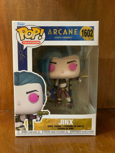 Funko Pop Jinx Arcane #1602 – League of Legends Arcane / League of Legends #1602 - Produto Original