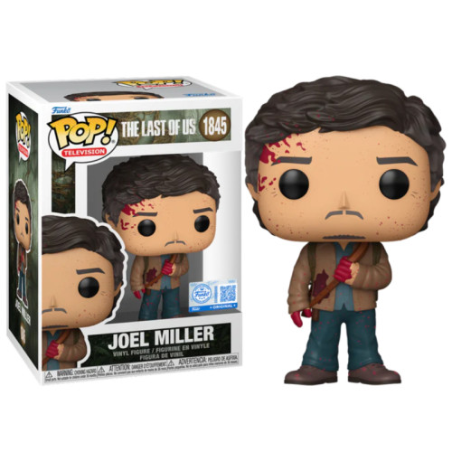 Funko Pop Joel Miller ( Bloody ) Exclusive The Last Of Us #1845 - Produto Original