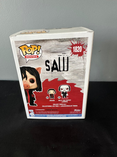 Action Figures Funko Pop Jogos Mortais Jigsaw Killer 1820 Chase - Jogos Mortais - #