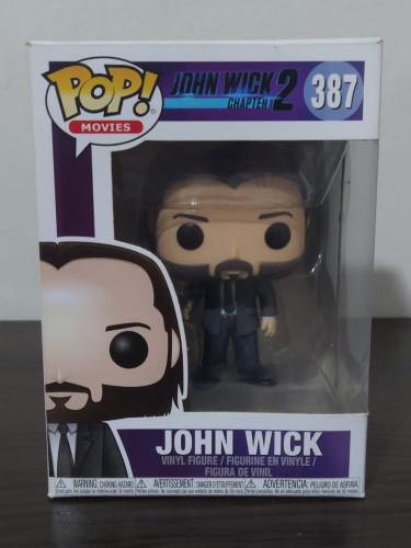 Funko Pop John Wick 387 Original-Jhon Wick Chapter 2-387