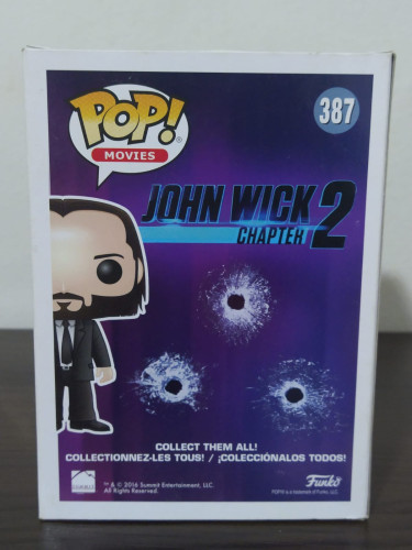 Funko Pop John Wick 387 Original - Jhon Wick Chapter 2 - #387