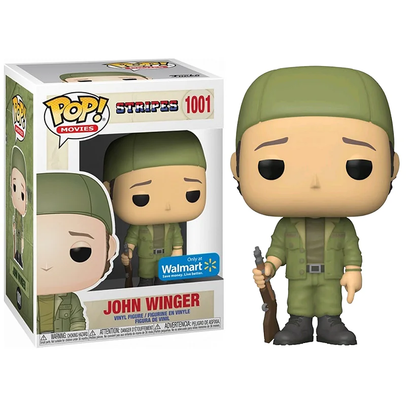 Funko Pop John Winger * Caixa com detalhes * Stripes #1001 - Produto Original
