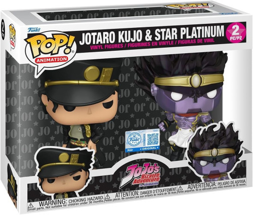 Funko Pop Jojo's Bizarre Adventure Jotaro & Star JoJo's Bizarre Adventure #2 - Produto Original