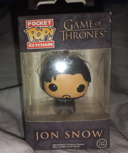 Funko Pop Jon Snow Chaveiro-Game Of Thrones-3