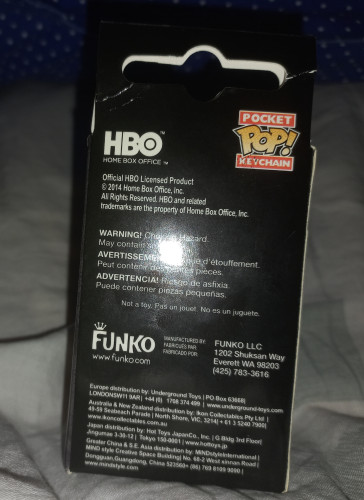 Funko Pop Jon Snow Chaveiro - Game Of Thrones - #3