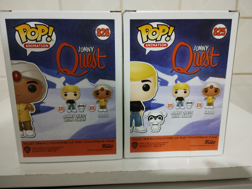 Funko Pop Jonny Quest with Bandit #825 e Hadji #826 (Funko.com exclusivo) - Hanna Barbera - #1