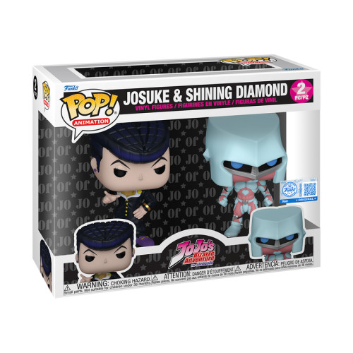 Funko Pop Josuke & Shining Diamond Exclusivo 2pack-JoJo's Bizarre Adventure-0