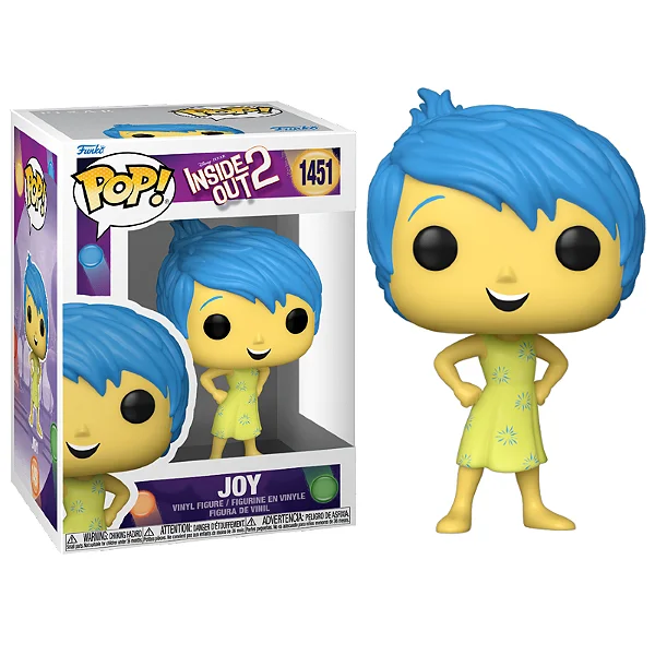 Funko Pop Joy ( Alegria ) - Divertida Mente 2-Disney Inside Out 2-1451