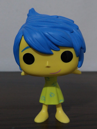 Funko Pop Joy 132 Sem Caixa (Detalhe na Pintura) Divertidamente-Inside Out-132