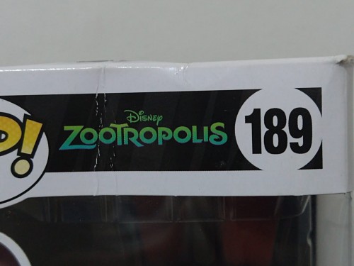 Funko Pop Judy Hopps 189 Caixa Danificada - Zootropolis Zootopia - Disney Zootopia - #189