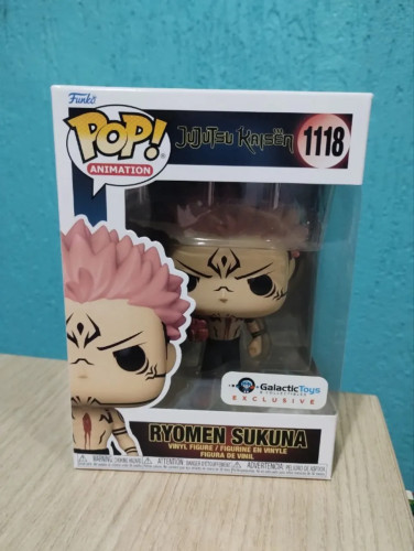 Funko Pop Jujutsu Kaisen 1118 Ryomen Sukuna (GalaticToys Exclusive) - Animation Jujutsu Kaisen - #1118