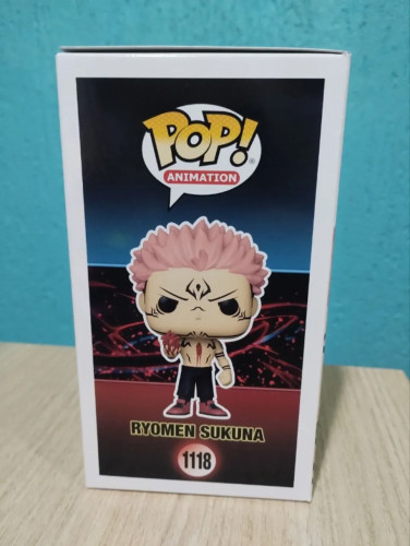 Funko Pop Jujutsu Kaisen 1118 Ryomen Sukuna (GalaticToys Exclusive) - Animation Jujutsu Kaisen - #1118
