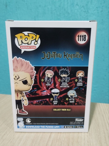 Funko Pop Jujutsu Kaisen 1118 Ryomen Sukuna (GalaticToys Exclusive) - Animation Jujutsu Kaisen - #1118