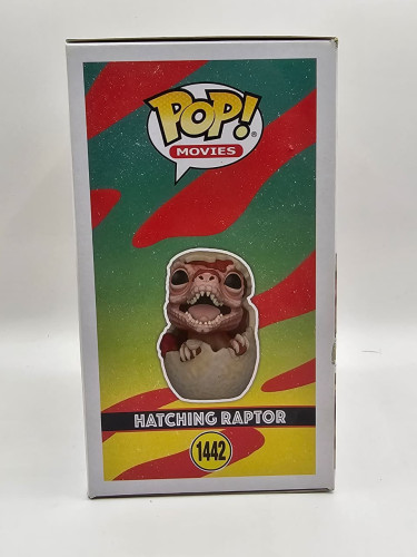 Funko Pop Jurassic Park! Hatching Raptor - Summer Convention 2023 - Edição Limitada - Jurassic Park - #1442