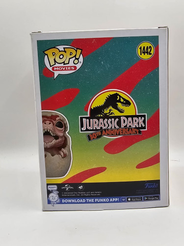 Funko Pop Jurassic Park! Hatching Raptor - Summer Convention 2023 - Edição Limitada - Jurassic Park - #1442