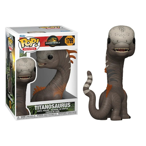 Funko Pop Jurassic Park World Titanossauro Titanosaurus 1799-Jurassic Park-1799