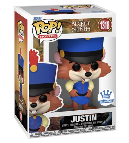 Funko Pop Justin Funko Shop Exclusivo-The Secret Of N.I.M.H-1318