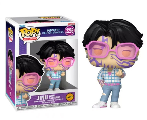 Funko Pop K-Pop Demon Hunters Guerreiras do K-Pop Jinu 2259 Chase Guerreiras Do K-Pop #2259 - Produto Original